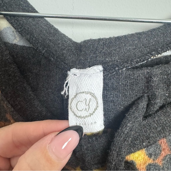 CY | Animal Print Cozy Two Piece Pajama Set Women’s Size Small - Picture 5 of 8